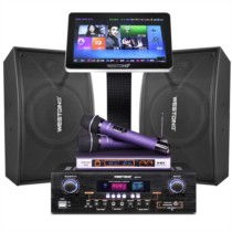 威斯汀Westding 118點(diǎn)歌機(jī)套裝評(píng)測(cè) 專業(yè)卡包設(shè)備打造家庭KTV高性價(jià)比之選